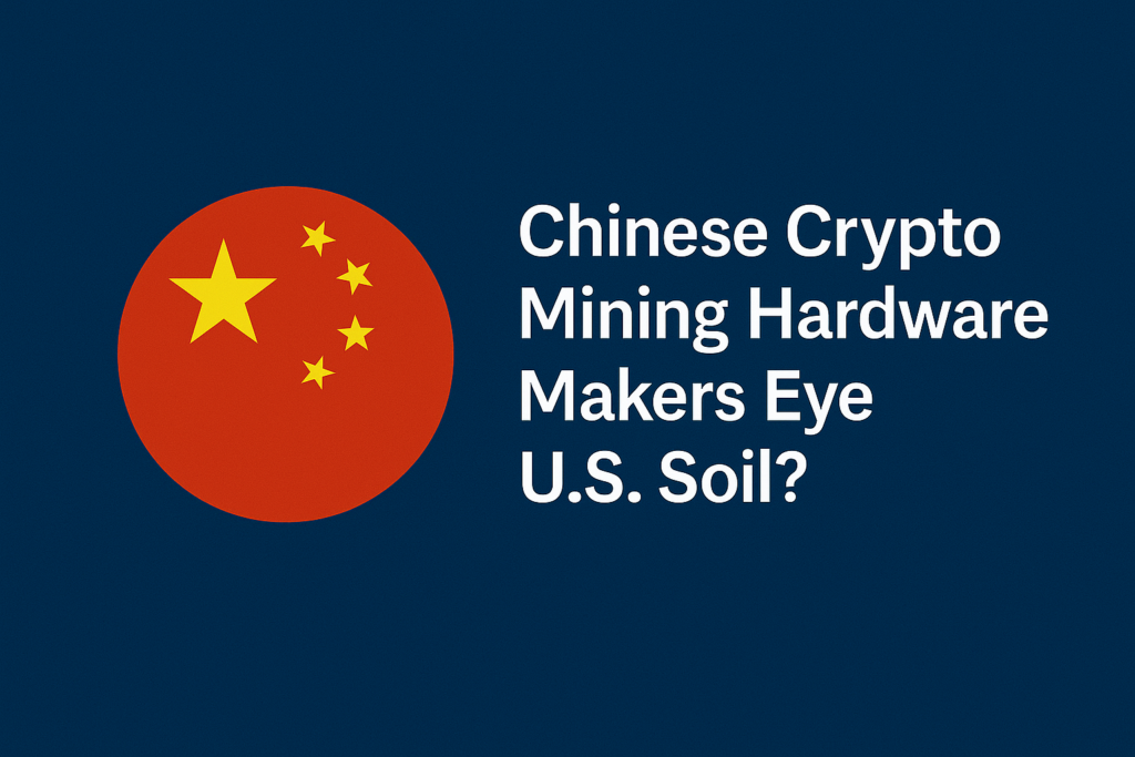 Chinese Crypto Mining