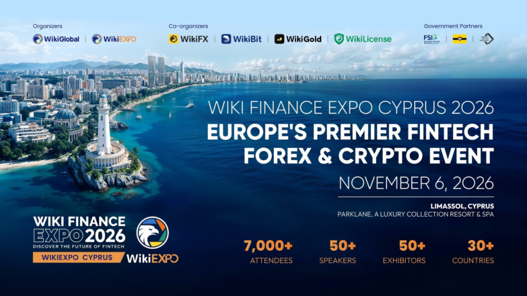 Europe’s Premier FX, Crypto & Fintech Event – Wiki Finance Expo Cyprus 2026 is Coming to Limassol This November! Wiki Finance Expo Cyprus 2026